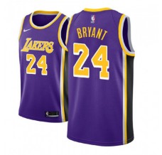 Mænd Trøje Los Angeles Lakers Kobe Bryant 24 2017-18 Lilla Swingman