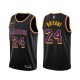 Mænd Trøje Los Angeles Lakers Kobe Bryant 24 2020-21 Earned Edition Sort Swingman