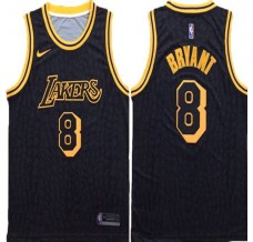 Mænd Trøje Los Angeles Lakers Kobe Bryant 8 2017-18 The City Sort Swingman