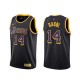 Mænd Trøje Los Angeles Lakers Marc Gasol 14 2020-21 Earned Edition Sort Swingman