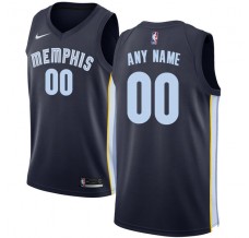 Mænd Trøje Memphis Grizzlies Custom 2017-18 Navy Swingman