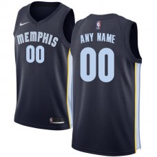 Mænd Trøje Memphis Grizzlies Custom 2017-18 Navy Swingman