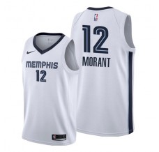 Mænd Trøje Memphis Grizzlies Ja Morant 12 2019-20 Hvid Swingman
