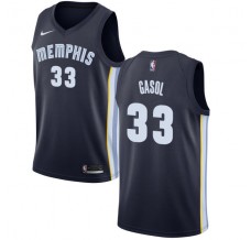 Mænd Trøje Memphis Grizzlies Marc Gasol 33 2017-18 Navy Swingman
