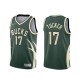 Mænd Trøje Milwaukee Bucks P.J. Tucker 17 2020-21 Earned Edition Grøn Swingman