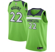 Mænd Trøje Minnesota Timberwolves Andrew Wiggins 22 2017-18 Grøn Swingman