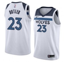 Mænd Trøje Minnesota Timberwolves Jimmy Butler 23 2017-18 Hvid Swingman