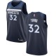 Mænd Trøje Minnesota Timberwolves Karl-Anthony Towns 32 2017-18 Navy Swingman