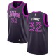 Mænd Trøje Minnesota Timberwolves Karl-Anthony Towns 32 2018-19 The City s Lilla Swingman
