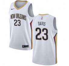 Mænd Trøje New Orleans Pelicans Anthony Davis 23 2017-18 Hvid Swingman