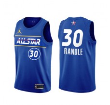 Mænd Trøje New York Knicks Julius Randle 30 All-Star Eastern Conference Blue 2021 Swingman
