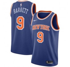 Mænd Trøje New York Knicks R.J. Barrett 9 2020-21 Blå Swingman