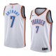 Mænd Trøje Oklahoma City Thunder Carmelo Anthony 7 2017-18 Hvid Swingman