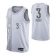 Mænd Trøje Oklahoma City Thunder Josh Giddey 3 2021-22 City Edition Gray Swingman