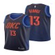 Mænd Trøje Oklahoma City Thunder Paul George 13 2017-18 Dark Blå Swingman