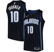 Mænd Trøje Orlando Magic Evan Fournier 10 2017-18 Sort Swingman