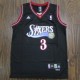 Mænd Trøje Philadelphia 76ers Allen Iverson 3 2018-19 Sort Swingman
