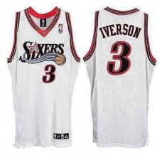Mænd Trøje Philadelphia 76ers Allen Iverson 3 Soul Swingman Home