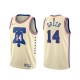 Mænd Trøje Philadelphia 76ers Danny Green 14 2020-21 Earned Edition Beige Swingman