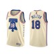 Mænd Trøje Philadelphia 76ers Shake Milton 18 2020-21 Earned Edition Beige Swingman