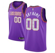 Mænd Trøje Phoenix Suns Custom 2018-19 The City Lilla Swingman