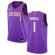 Mænd Trøje Phoenix Suns Devin Booker 1 2018-19 The City Lilla Swingman