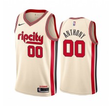 Mænd Trøje Portland Trail Blazers Carmelo Anthony 00 2019-20 City Edition Beige Swingman