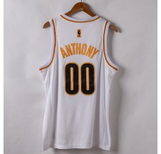 Mænd Trøje Portland Trail Blazers Carmelo Anthony 00 2019-20 Hvid Guld Swingman