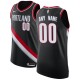 Mænd Trøje Portland Trail Blazers Custom 2017-18 Sort Swingman