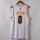 Mænd Trøje Portland Trail Blazers Damian Lillard 0 2019-20 Hvid Guld Swingman