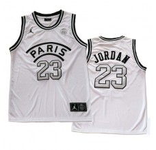 Mænd Trøje PSG Michael Jordan 23 2018-19 Jordan Hvid Swingman