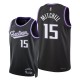 Mænd Trøje Sacramento Kings Davion Mitchell 15 2021-22 City Edition Sort Swingman