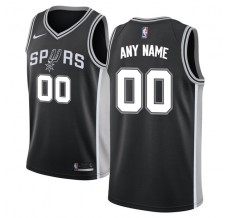 Mænd Trøje San Antonio Spurs Custom 2017-18 Sort Swingman