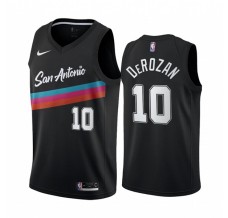 Mænd Trøje San Antonio Spurs DeMar DeRozan 10 2020-21 City Edition Sort Swingman