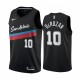 Mænd Trøje San Antonio Spurs DeMar DeRozan 10 2020-21 City Edition Sort Swingman