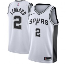 Mænd Trøje San Antonio Spurs Kawhi Leonard 2 2017-18 Hvid Swingman