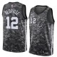 Mænd Trøje San Antonio Spurs LaMarcus Aldridge 12 2017-18 The City Camo Sort Swingman