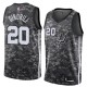 Mænd Trøje San Antonio Spurs Manu Ginobili 20 2017-18 The City Camo Sort Swingman