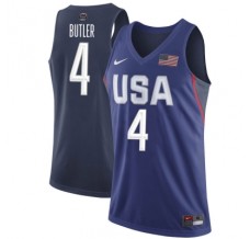 Mænd Trøje Team USA 2016 Jimmy Butler 4 Navy Swingman