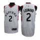 Mænd Trøje Toronto Raptors Kawhi Leonard 2 2017-18 Hvid Swingman