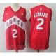 Mænd Trøje Toronto Raptors Kawhi Leonard 2 2018-19 Earned Edition Rød Swingman