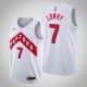 Mænd Trøje Toronto Raptors Kyle Lowry 7 2020-21 Hvid Swingman