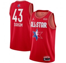 Mænd Trøje Toronto Raptors Pascal Siakam 43 2020 All-Star Rød Swingman