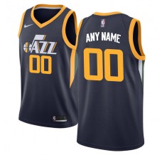 Mænd Trøje Utah Jazz Custom 2017-18 Navy Swingman