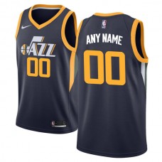 Mænd Trøje Utah Jazz Custom 2017-18 Navy Swingman