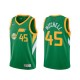 Mænd Trøje Utah Jazz Donovan Mitchell 45 2020-21 Earned Edition Grøn Swingman