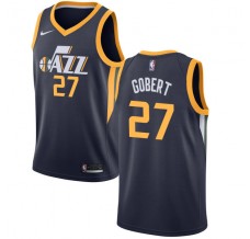 Mænd Trøje Utah Jazz Rudy Gobert 27 2017-18 Navy Swingman