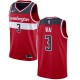Mænd Trøje Washington Wizards Bradley Beal 3 2017-18 Rød Swingman