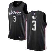 Mænd Trøje Washington Wizards Bradley Beal 3 2018-19 The City Sort Swingman