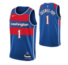 Mænd Trøje Washington Wizards Caldwell-Pope 1 2021-22 City Edition Royal Swingman